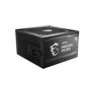 MSI MAG A850GL PCIe 5.0 White 850W 80+ GOLD Power Supply