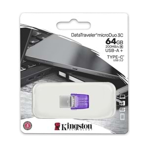 Kingston 64GB DT MicroDuo 3C DTDUO3CG3/64GB