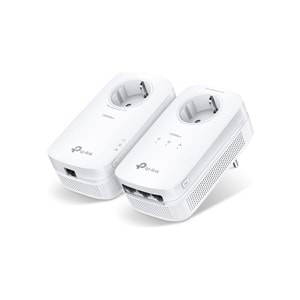 Tp-Link TL-PA8033P KIT AV1300 3-Port Gigabit Powerline Starter Kit(Powerline Ad)