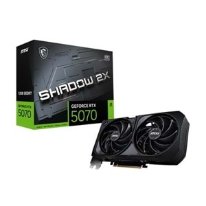 Msi Geforce RTX5070 12G SHADOW 2X OC 12GB GDDR7 192BIT 1XHDMI 3XDP Ekran Kartı