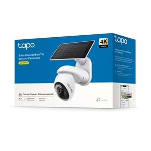 Tp-Link Tapo C660 KIT 4K Güneş Enerjili Güvenlik Kamera Kit (Pan/Tilt) (Güneş E)