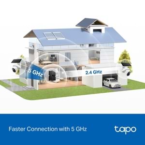 Tp-Link Tapo C660 KIT 4K Güneş Enerjili Güvenlik Kamera Kit (Pan/Tilt) (Güneş E)