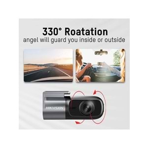 Hikvision AE-DC2018-D1 Araç İçi Kamerası 1080P Wifi APP Single Channel