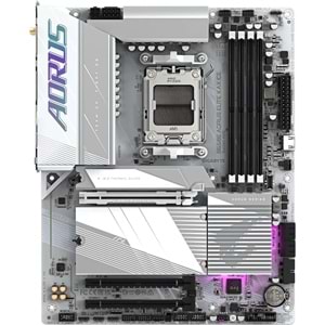 Gigabyte B650E-A-STEALTHICE B650E-A-STEALTH-ICE 8000MHz OC DDR5 AM5 M.2 HDMI DP ATX Anakart