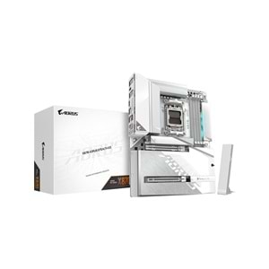 Gigabyte X870-A-STEALTH-ICE X870-A-STEALTH-ICE 8200MHz OC DDR5 AM5 M.2 HDMI DisplayPort ATX Anakart