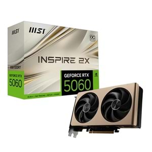 MSI GEFORCE RTX 5060 8G INSPIRE 2X OC 128BIT