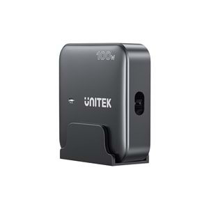 Unitek 100W Masaüstü GAN Şarj İstasyonu Siyah (P1229ABK)