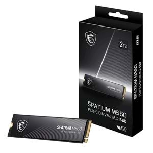 MSI SPATIUM 2TB M560 PCIE 5.0 NVME M2 10300/8700MB/s