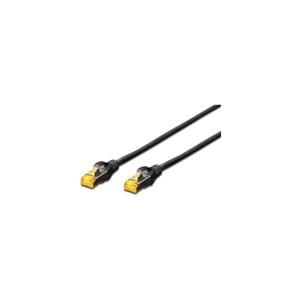 Digitus Zırhlı Patch Kablo Cat6A Siyah (0,25m)