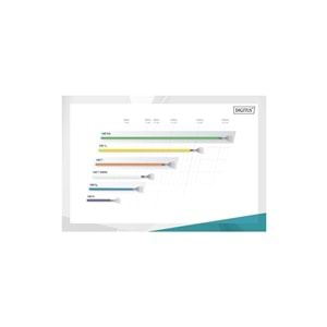 Digitus Zırhlı Patch Kablo Cat6A Siyah (0,25m)