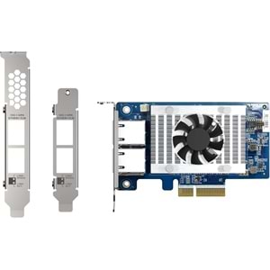 Qnap QXG-10G2T Dual 10G Bakır Network Kartı