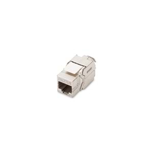 Digitus CAT6A Keystone Jack Zırhsız (Siyah Beyaz)