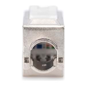 Digitus CAT6A Keystone Jack Zırhsız (Siyah Beyaz)