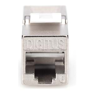 Digitus CAT6A Keystone Jack Zırhsız (Siyah Beyaz)
