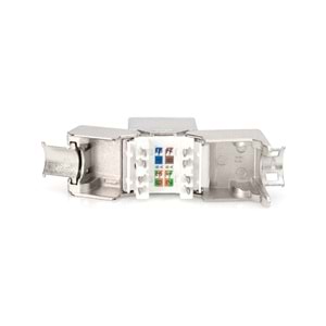 Digitus CAT6A Keystone Jack Zırhsız (Siyah Beyaz)