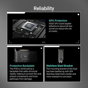 Asus GeForce RTX 5060 TI 8GB Dual GD7 128Bit