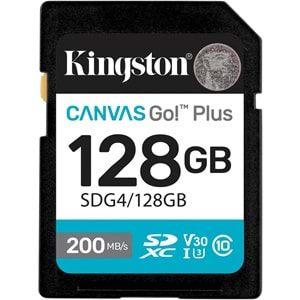 Kingston 128GB mSDXC CanvasGo+ 200MB SDCG4/128GB