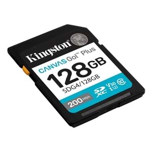 Kingston 128GB mSDXC CanvasGo+ 200MB SDCG4/128GB