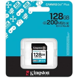Kingston 128GB mSDXC CanvasGo+ 200MB SDCG4/128GB