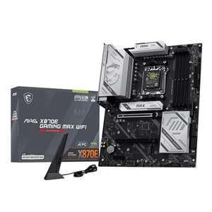 MSI MAG X870E GAMING MAX WIFI AM5 Ryzen D5 Type-C