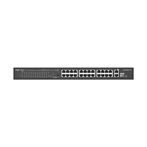 Ruijie Reyee RG-ES228GS-LP 26-Port Gigabit +2X SFP Fiber Yön. PoE Cloud (250W)