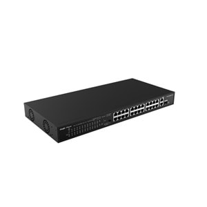 Ruijie Reyee RG-ES228GS-LP 26-Port Gigabit +2X SFP Fiber Yön. PoE Cloud (250W)