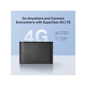 Tp-Link Mercusys MT110 150Mbps Wi-Fi 4G LTE SIM Kartı Tak/Çalıştır Mobil Router