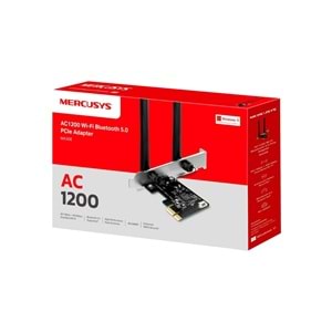 Tp-Link Mercusys MA30E AC1200 Dual Band Wi-Fi Bluetooth PCI Express Adaptör
