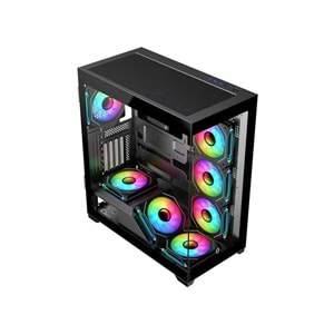 Frisby DOMINATOR 650W (7x ARGB Fan) 80+ Gaming Kasa (FC-9565G)
