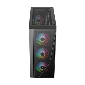 Frisby TUNDRA 750W (6x ARGB Fan) 80+Bronze Gaming Kasa (FC-9585G)