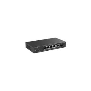 Ruijie Reyee RG-ES206MG-P 4-Port PoE+ (70W) 1x2.5G,1xRJ45 1C 10G SFP, Uplink L2