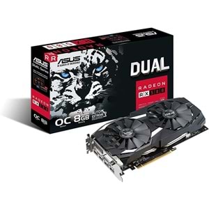 Asus DUAL-RX580-O8G 8GB 256Bit GDDR5 Ekran Kartı