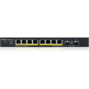 Zyxel GS1900-10HP 8xGigabit Port 2xSFP Web Poe Switch 77 Watt