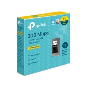 TP-Link TL-WN823N Kablosuz,300Mbps,N Mini USB Sinyal Alıcı
