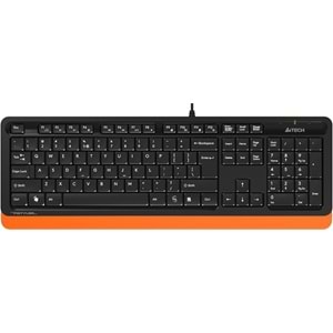 A4 Tech FK10 FN-Multimedya Q Klavye Turuncu USB