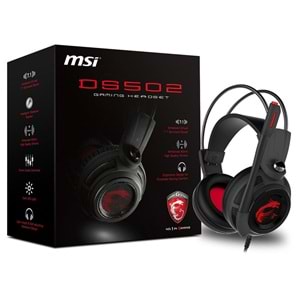 Msi DS502 Gaming 7.1 Mikrofonlu Kulaklık