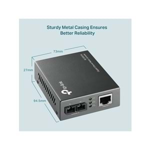 TP-Link Gigabit Multi-Mode Media Converter MC200CM