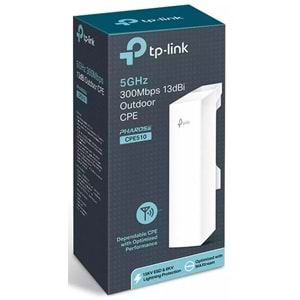 TP-Link CPE510 5GHz 300Mbps 13dBi Yüksek Kazanç Dış Mekan AP