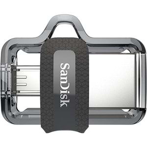 Sandisk 32GB Ultra Android Dual Drive USB 3.0 Siyah USB Bellek SDDD3-032G-G46
