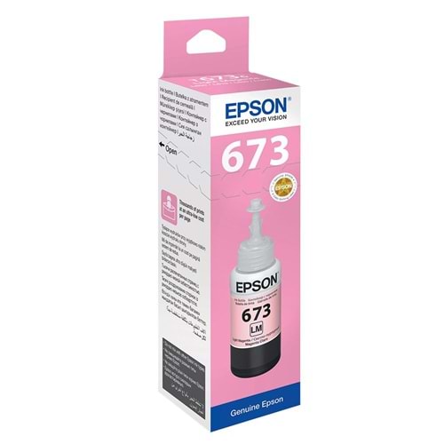 Epson T6736 Açık Kırmızı Mürekkep Kartuşu L800/L1800 (C13T67364A)