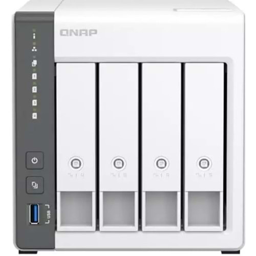 Qnap TS-433-4GB RAM 4 HDD Yuvalı Tower NAS