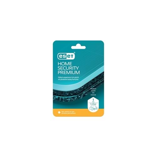 ESET Home Security Premium 1 Kullanıcı 1 Yıl Kutu