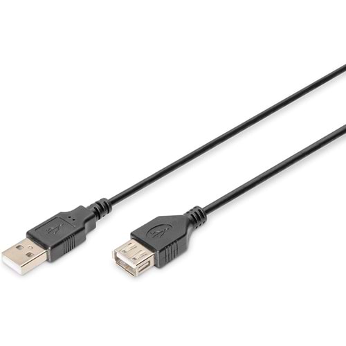 Digitus USB Uzatma Kablosu Siyah (1.8m)
