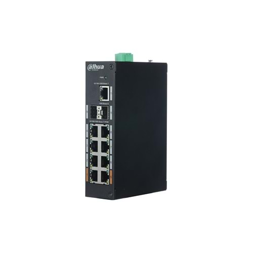 Dahua PFS3211-8GT-120 11 PORT 8XGE-2XGE/SFP 120W Yönetilemez POE Switch