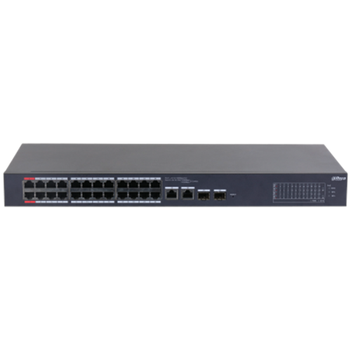 Dahua 24 Port PoE (240W), 2GE Combo, 2xSFP Cloud Managed Switc(CS4226-24ET-240)