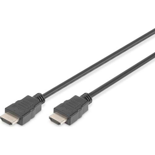 Digitus HDMI Kablo Altın Uçlu Siyah (5m) 4K