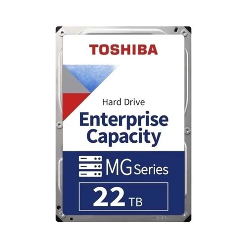 Toshiba MG512e 22TB 7/24 Güvenlik - Enterprise