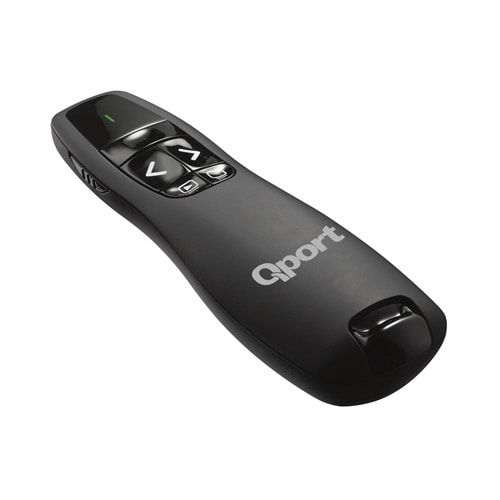 Qport 2.4 GHZ USB Kırmızı Lazerli Sunum Kumandası - Presenter