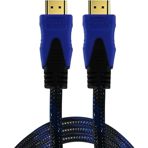 Qport Q-HDMI10 HDMI 1.4 V Altın Uçlu Kablo 10 MT