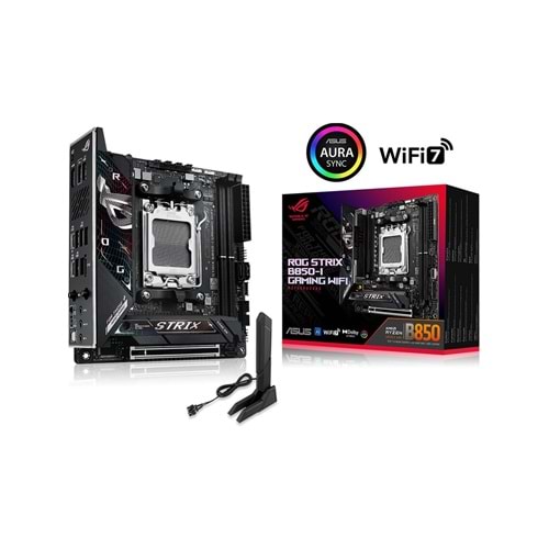 Asus ROG STRIX B850-I Gaming WIFI AMD B850 DDR5 USB3.2 M2 DP/HDMI PCI 5.0 AM5